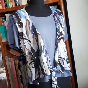 Free in bundles! Faux Vested Top